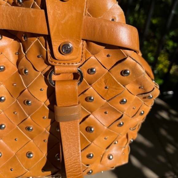 Francesco Biasia leather purse-satchel - Picture 2 of 7